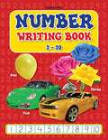 Number Writing Book 110  Early Learning Activity Book for Kids Ages 36 | Fun Handwriting Practice, Tracing Numbers, Counting E