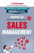 Gullybaba IGNOU CBCS MBA (New) 3rd Sem MMPM02 Sales Management in English