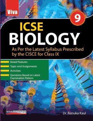 ICSE Biology  9, 2019 Ed.
