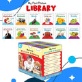 Childrens educational board book collection (Red Edition) : Kids First Library Box, Learning book for preschoolers, Educatio