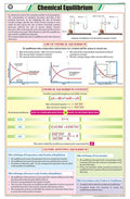 Stc50 | Teachingnest | Chemical Equilibrium Chart (58X90 Cm) | English | Chemistry Charts | With Rollers [Wall Chart] Teachingne