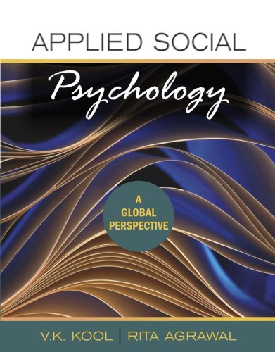 Applied Social Psychology: A Global Perspective