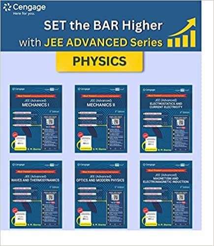 Gereric Cengage Combo Books Jee Advanced Physics Combo Sets Of 6 Books Mechanics I,Mechanics Ii,Magnetism & Electromagnetic,Elec