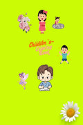 Childrens Coloring Book: Coloring book for kids includes animals,flowers,scenery ,mandala etc