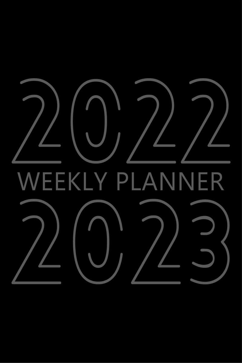 20222023 Weekly Planner : 24 Month Calendar, 2 Year Weekly Organizer Book for Activities and Appointments with ToDo List, Agen