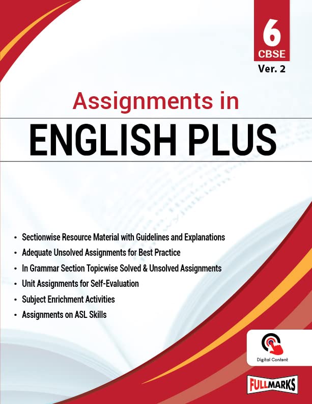 Assignments In English Plus (Term 1 & Term 2) Class 6
