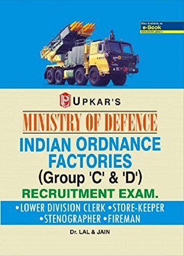 Indian Ordanance Factories Group C & D Recruitment Exam