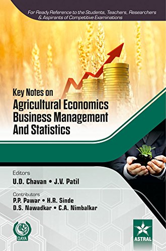 Key Notes On Agricultural Economics, Business Management And Statistics (Pb)