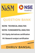 NISM & NCFM QUESTION BANK : NISM & NCFM EXAMS CERTIFICATION QUESTION BANK