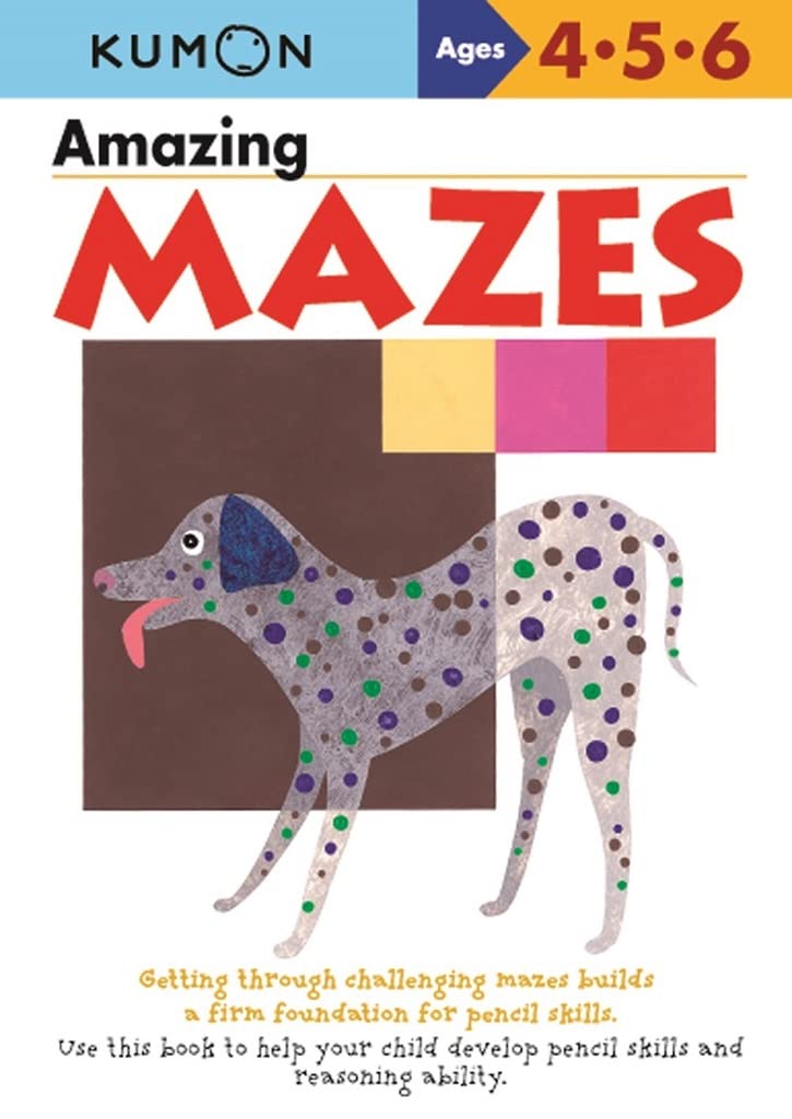 Kumon Amazing Mazes (Kumon Basic Skills Workbooks) Ages 45, kindergarten (Kumons Practice Books)