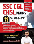 Ssc Cgl Chsl Mains 11 Solved Papers By Aditya Ranjan Sir || Tcs Pyqs With Detailed Explanation || Cgl Chsl Mains || English Medi