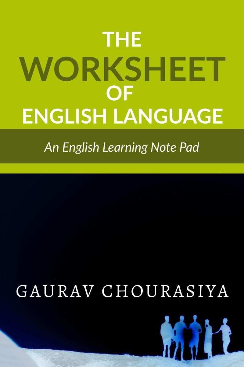 English Worksheet : An English Writing Pad
