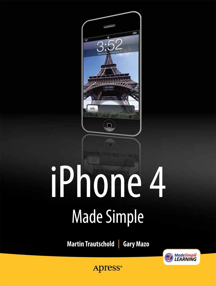 Iphone 4 Made Simple (Madesimple Learning)
