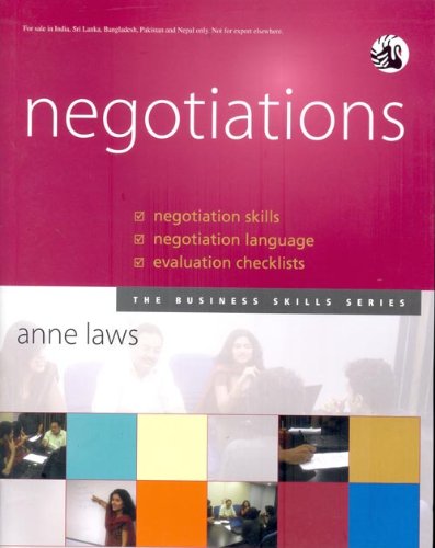 NEGOTIATIONS (BS SERIES)