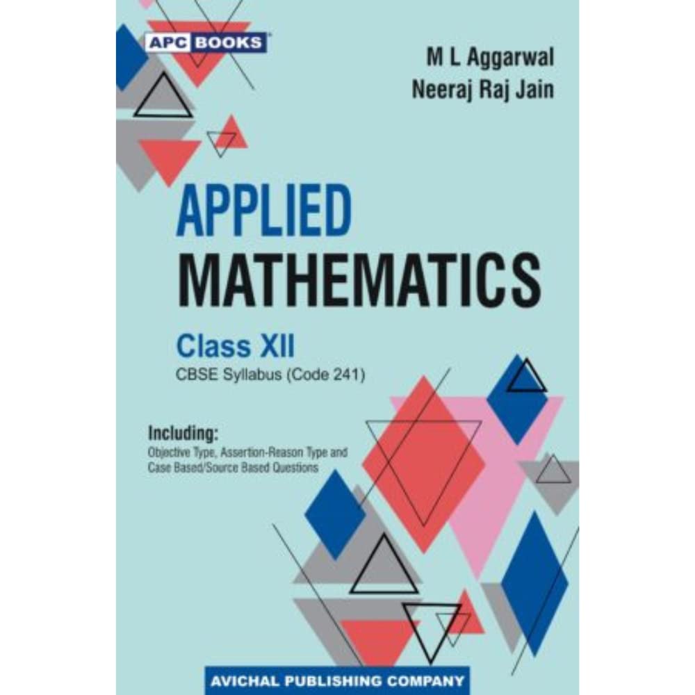 Applied Mathematics For Class 12  Cbse  Including Objective Type Questions  Examination 202425