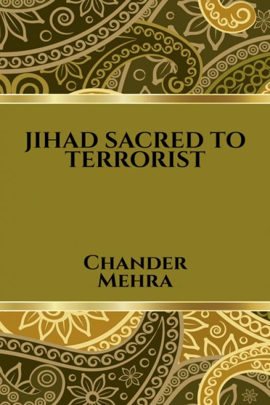 Jihad Sacred To Terrorist
