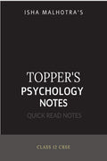 Toppers Psychology Notes Class 12