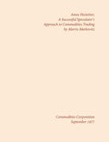 Amos Hostetter; A Successful SpeculatorS Approach To Commodities Trading
