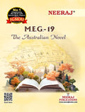 NEERAJ MEG19 The Australian Novel English Medium  For M.A Course IGNOU  Chapter Wise Help Book / Guide including Many Solved