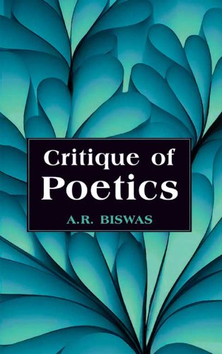 Critique of Poetics (Vol. 1)
