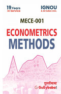 Gullybaba Ignou MA (Latest Edition) MECE1 Econometrics Methods, IGNOU Help Books with Solved Sample Question Papers and Importa