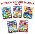 Art & Craft Activity 5 Books Pack for Kids Ages 410 | 200 Pages of Drawing, Colouring, Paper Folding & Creative Crafts | Fun Ed
