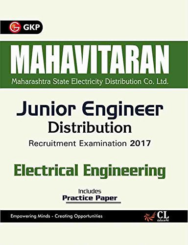Mahavitaran (Maharashtra State Electricity Distribution Co. Ltd.) Junior Engineer Distribution, Electrical Engineering 2017