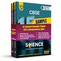 PW CBSE | Class 10 | 15 New Pattern Sample Paper Science, Maths (Standard) Combo Set of 2 Books for 2025 Board Exam | 50% Compet