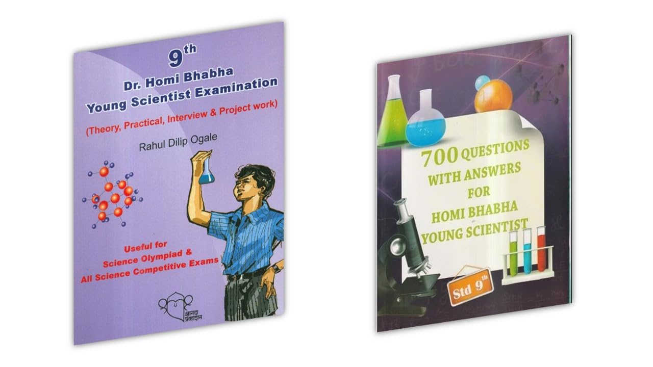 Dr. Homi Bhabha Young Scientist Exam: Standard 9 Notes & Papers  Theory, Practical, Interview, Projects, Updated Papers with An