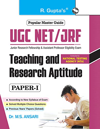 NTAUGCNET/JRF: Teaching and Research Aptitude (Paper I) Exam Guide