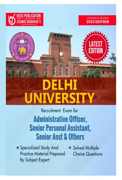 Delhi University Recruitment For Administrative Officer, Senior Personal Assistant, Senior Asst And Others