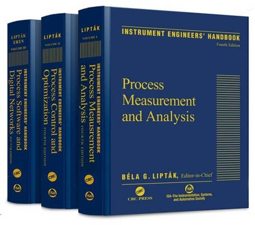 Instrument Engineers Handbook, 3 Volume Set, 4Th Edn