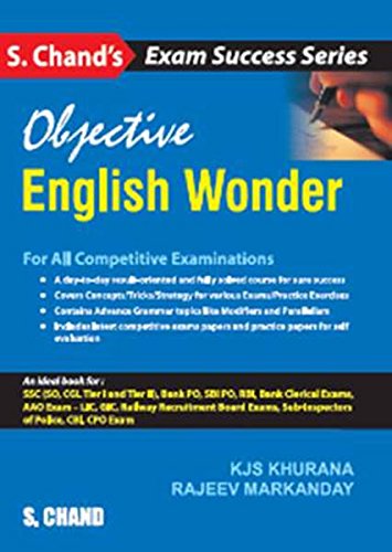 Objective English Wonder for All Competitive Exam 2025 | Vocabulary (Vocab) Book, Idioms and Phrases | SSC CGL (Tier 1 & 2) CHSL