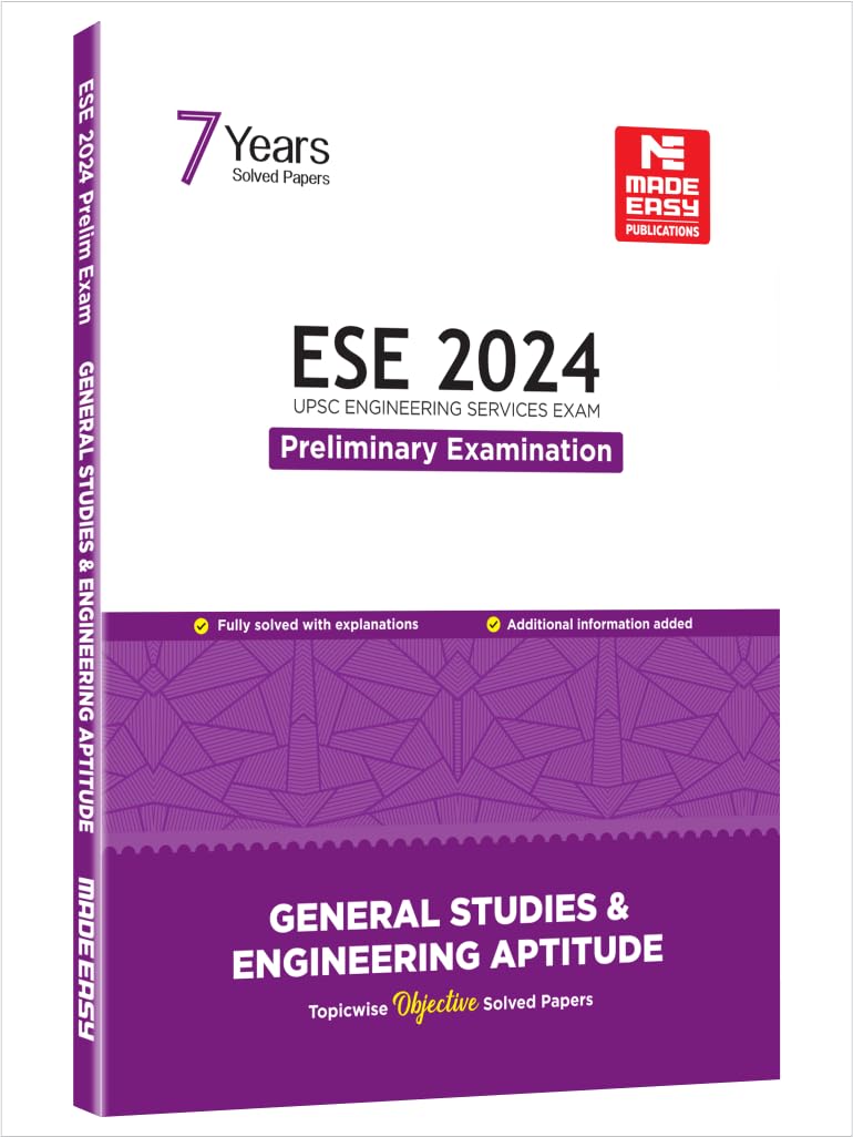 Gs Engineering Aptitude Topicwise Obj. Solved Paper