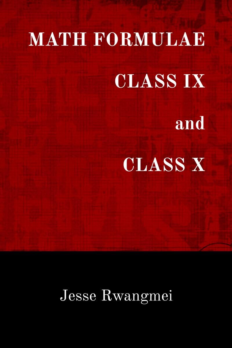 Math Formulae Class Ix And Class X