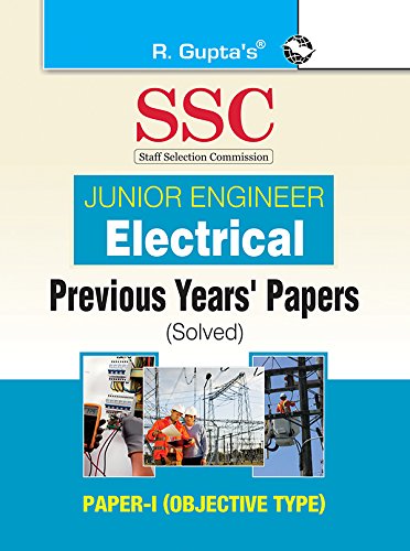 SSC: Electrical (Junior Engineer) Previous Years Papers (Solved): PAPERI (Objective Type)