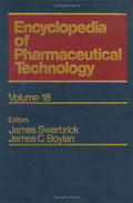 Encyclopedia of Pharmaceutical Technology: Volume 18  Supplement 1  Absorption Enhancers to WHO and Harmonization of Regulator