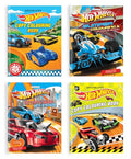 Hot Wheels Colouring and Activity Books Pack  Set of 4 Books for Kids Age 4+ | Fun CarThemed Colouring, Puzzles, Mazes & Creati