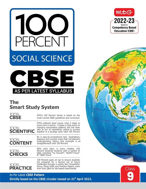 MTG CBSE 100 Percent Social Science Book Clas