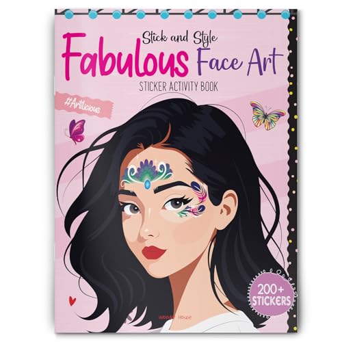 Stick and Style  Fabulous Face Art (Sticker Activity Book)