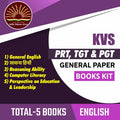 Kvs Prt, Tgt & Pgt 2023 General Paper Books Kit (English Medium) By Adda247
