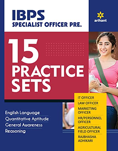 IBPS SO 15 Practice Sets Preliminary Exam 2021