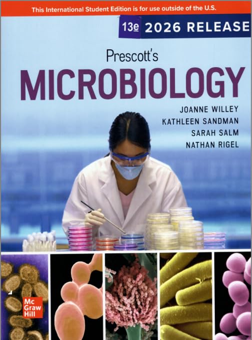 PRESCOTTS MICROBIOLOGY 13ED (ISE) (PB 2026)