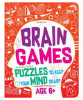 Brain Games Activity Book for Kids Age 6+ Years | Mazes, DottoDot, Matching, Spot the Differences & More | 88 Colourful Pages 