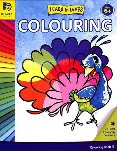 Learn In Leaps Colouring 4 Age 6+