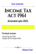 Income Tax Act 1961 | Amendment Upto 2021 | Volume 2Nd