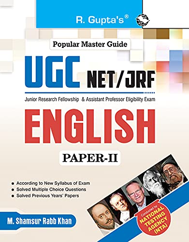 NTAUGCNET/JRF: English (PaperII) Exam Guide