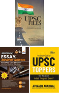 Upsc Master Class Combo (Set Of 3 Books)  Upsc Files, Toppers Secret Code, Mastering Essay & Answer Writing For Civil Service