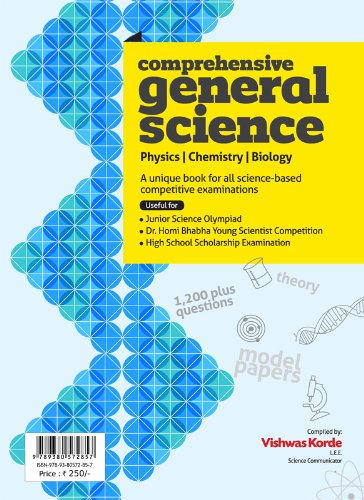 Comprehensive General Science (For Std. 6Th  Homi Bhabha Young Scientist Competition) [Paperback] [Jan 01, 2014] Vishwas Korde 