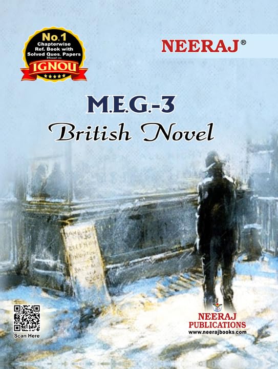 NEERAJ MEG3 British Novel  IGNOUChapter Wise Help Book including Many Solved Sample Papers & Important Exam Notes Published b